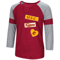 USC Trojans Youth Girls All You Need 3/4 Sleeve